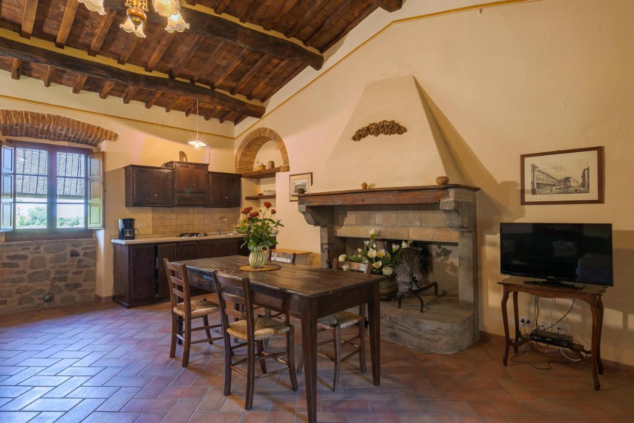 Il Gelso Leilighet Cortona Eksteriør bilde